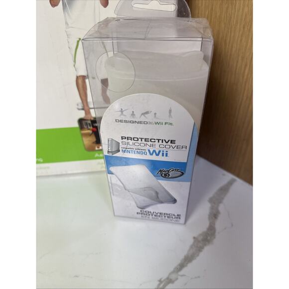 Nintendo Wii Fit Game & Balance Board W/ protective Silicone Cover. Tested Works - Picture 3 of 5